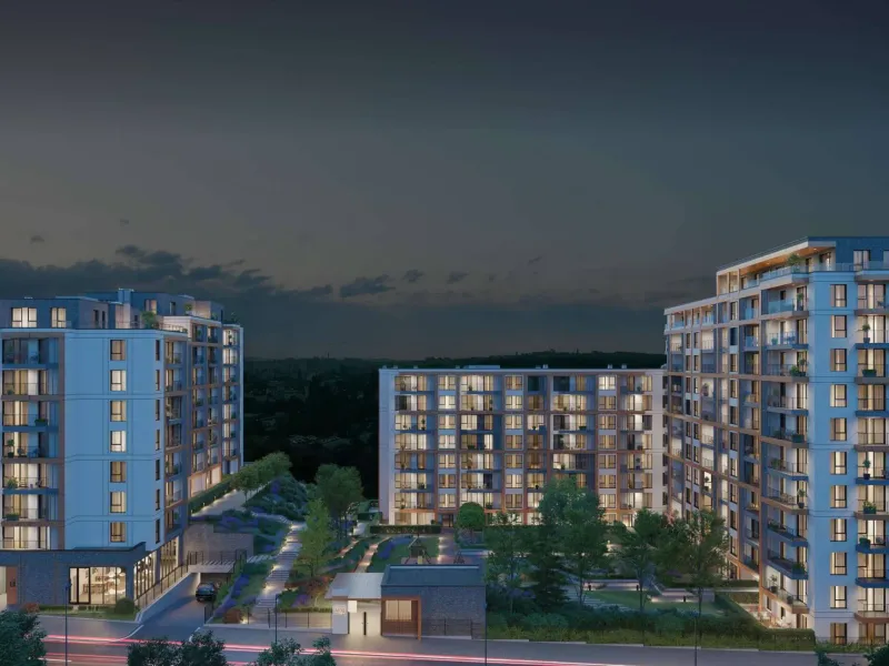 Изработка на сайт Nido Residence — детайл от жилищния комплекс